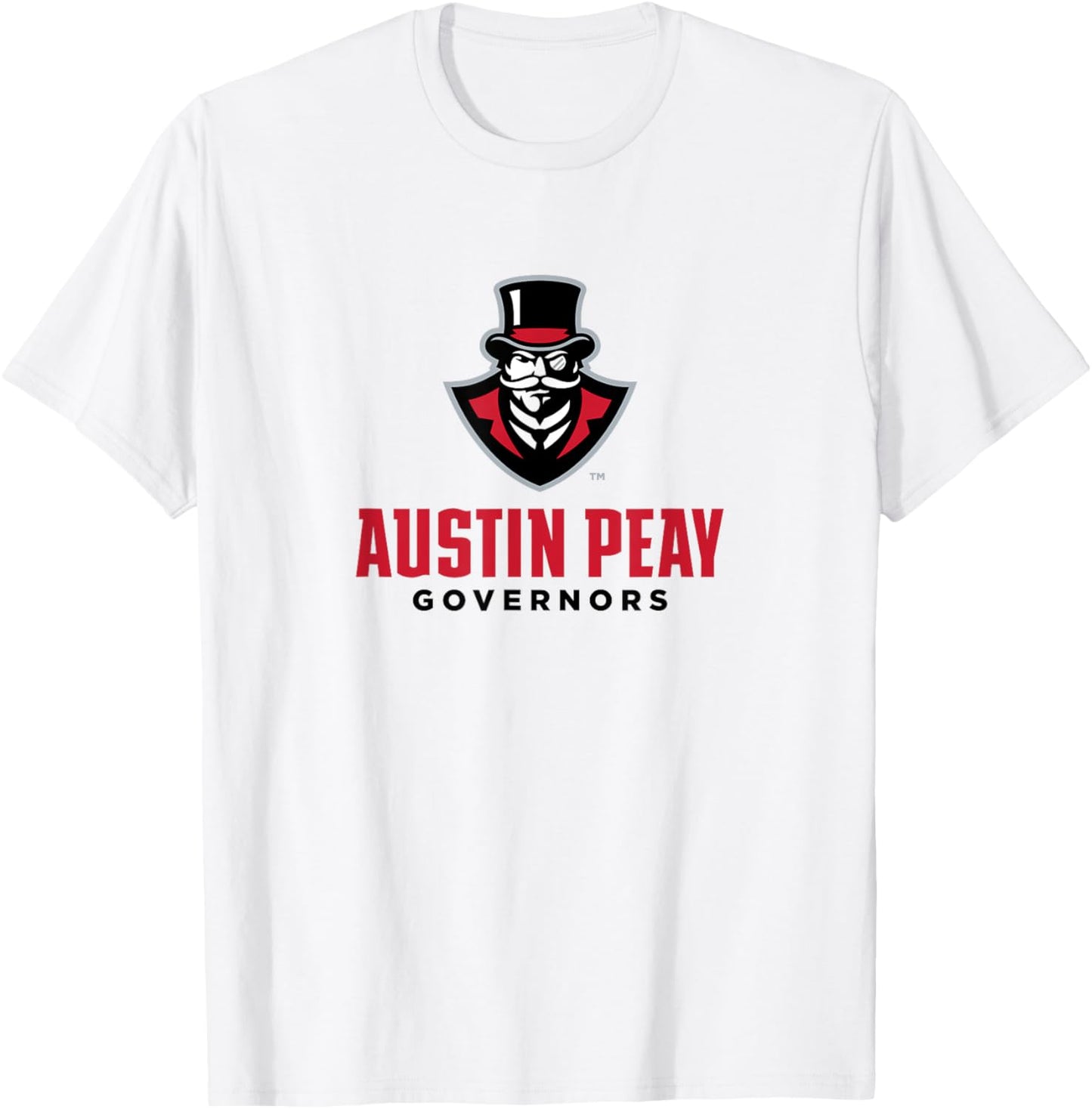 Austin Peay State University Governors Apparel Fans T-Shirt - T-Shirt | White