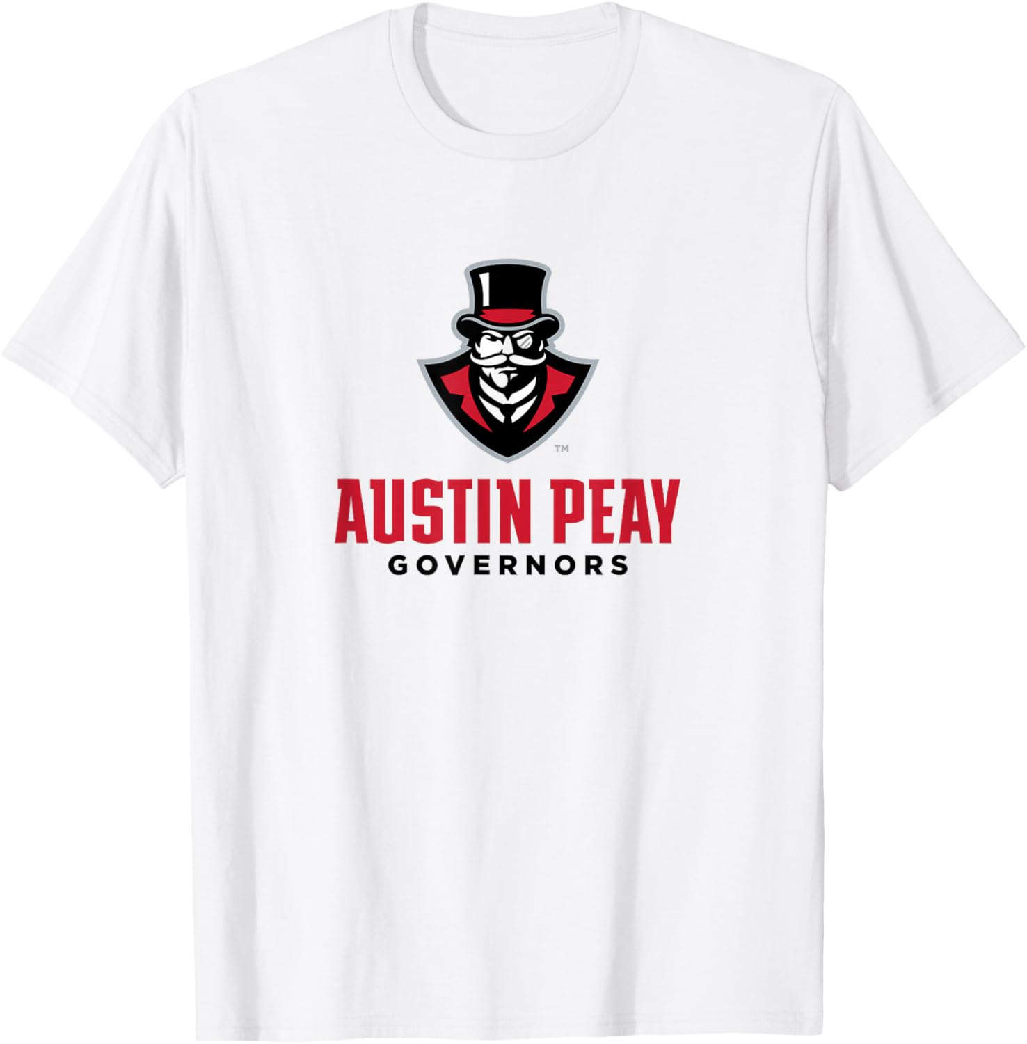 Austin Peay State University Governors Apparel Fans T-Shirt - T-Shirt | White
