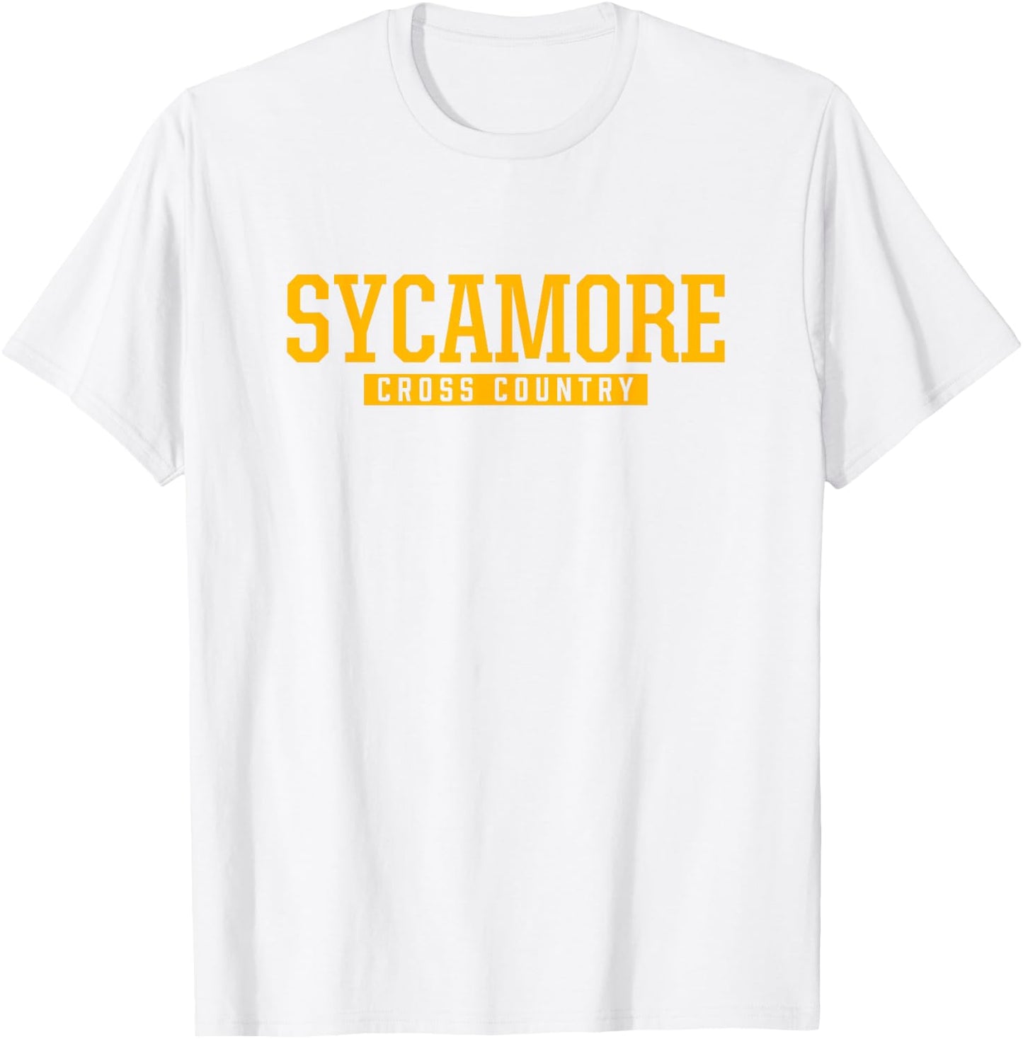 Sycamore High School Cross Country T-Shirt - T-Shirt | White