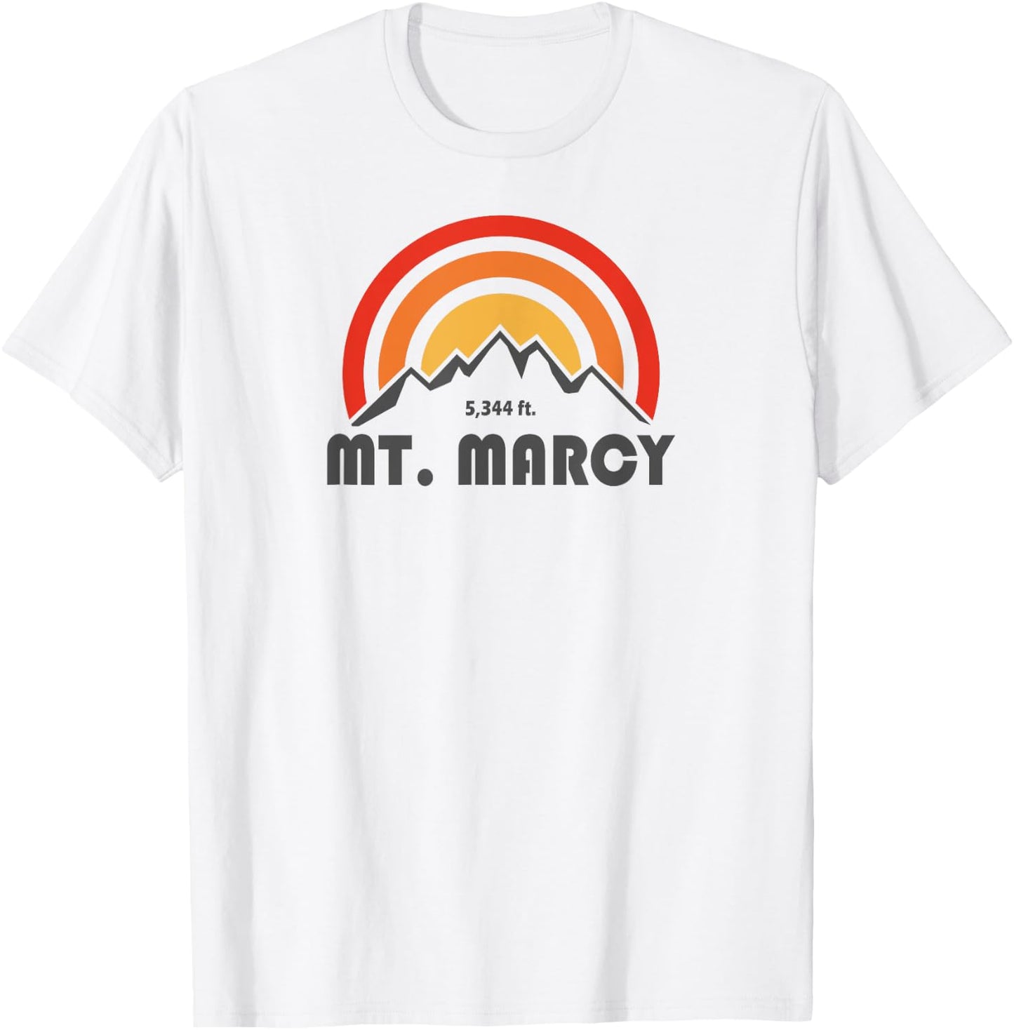 Mt. Marcy New York T-Shirt - T-Shirt | White