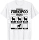 Hilarious Yorkipoo Dog Owner Meme Dog Training Men Women Kids T-Shirt - T-Shirt | White