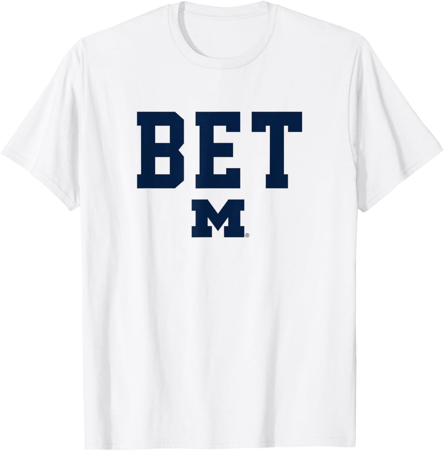 University of Michigan Wolverines BET T-Shirt - T-Shirt | White