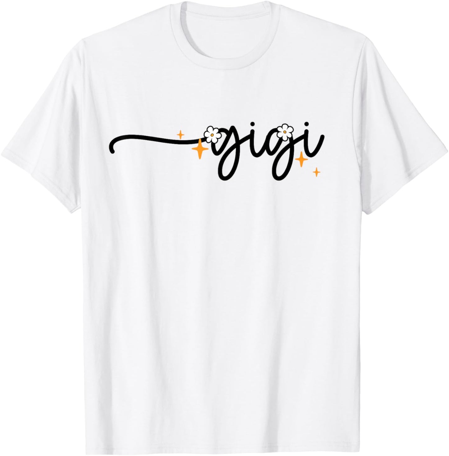Floral Gigi Grandma Life Mother's Day Women Grandmother T-Shirt - T-Shirt | White