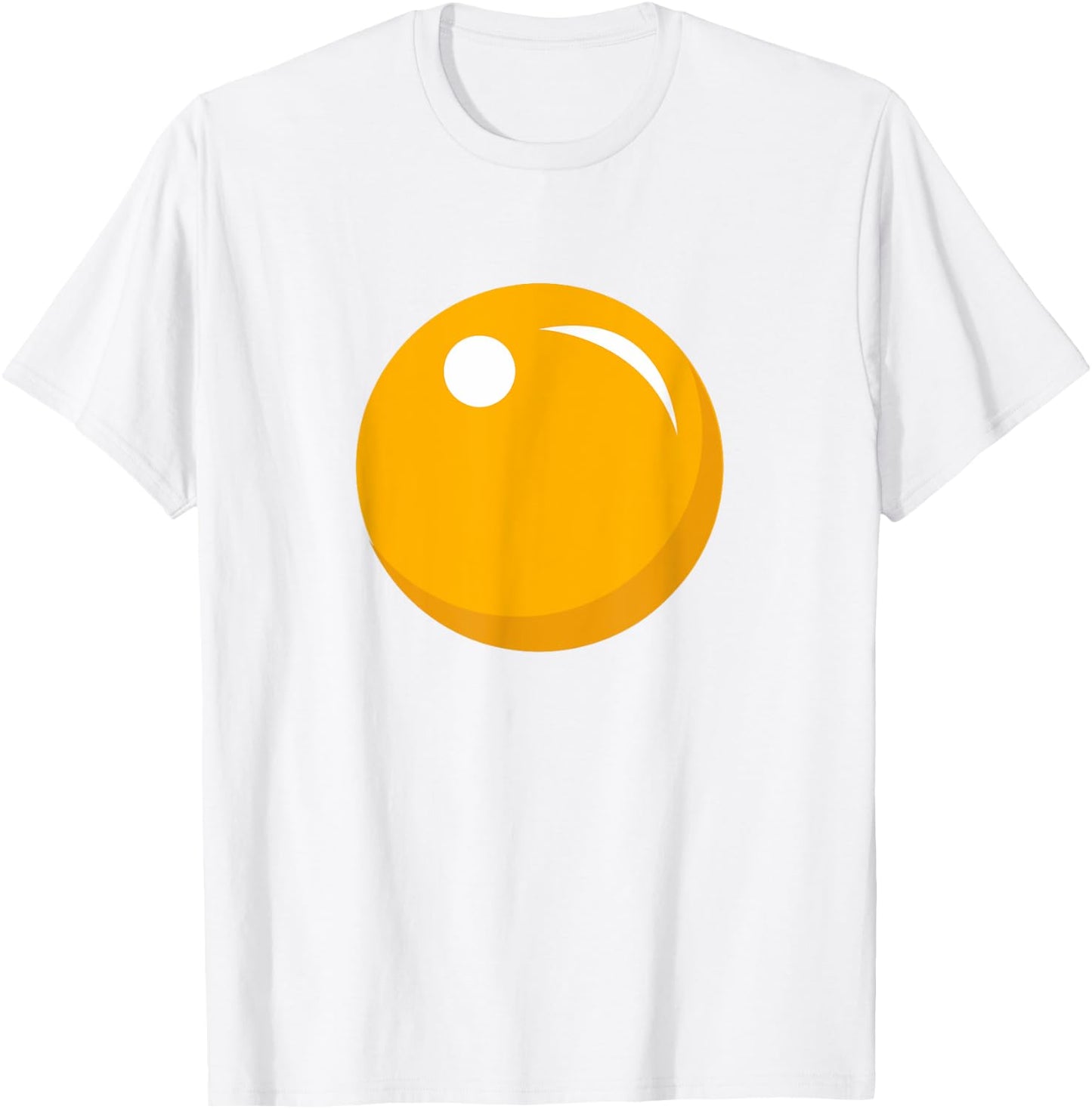 Deviled Egg Yolk Funny Fried Halloween Costume Kids Toddler T-Shirt - T-Shirt | White