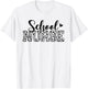 School Nurse Leopard Print Nursing Nurse Day Week T-Shirt - T-Shirt | White