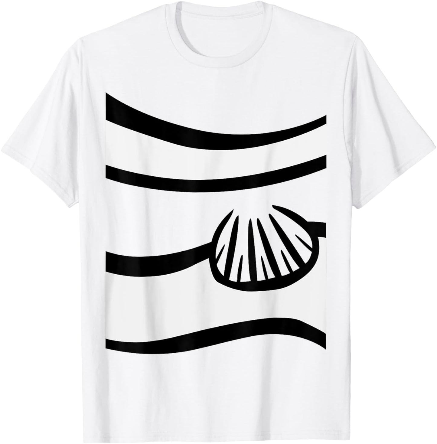 Clown Fish Easy DIY Costume Clownfish Lazy DIY Halloween T-Shirt - T-Shirt | White