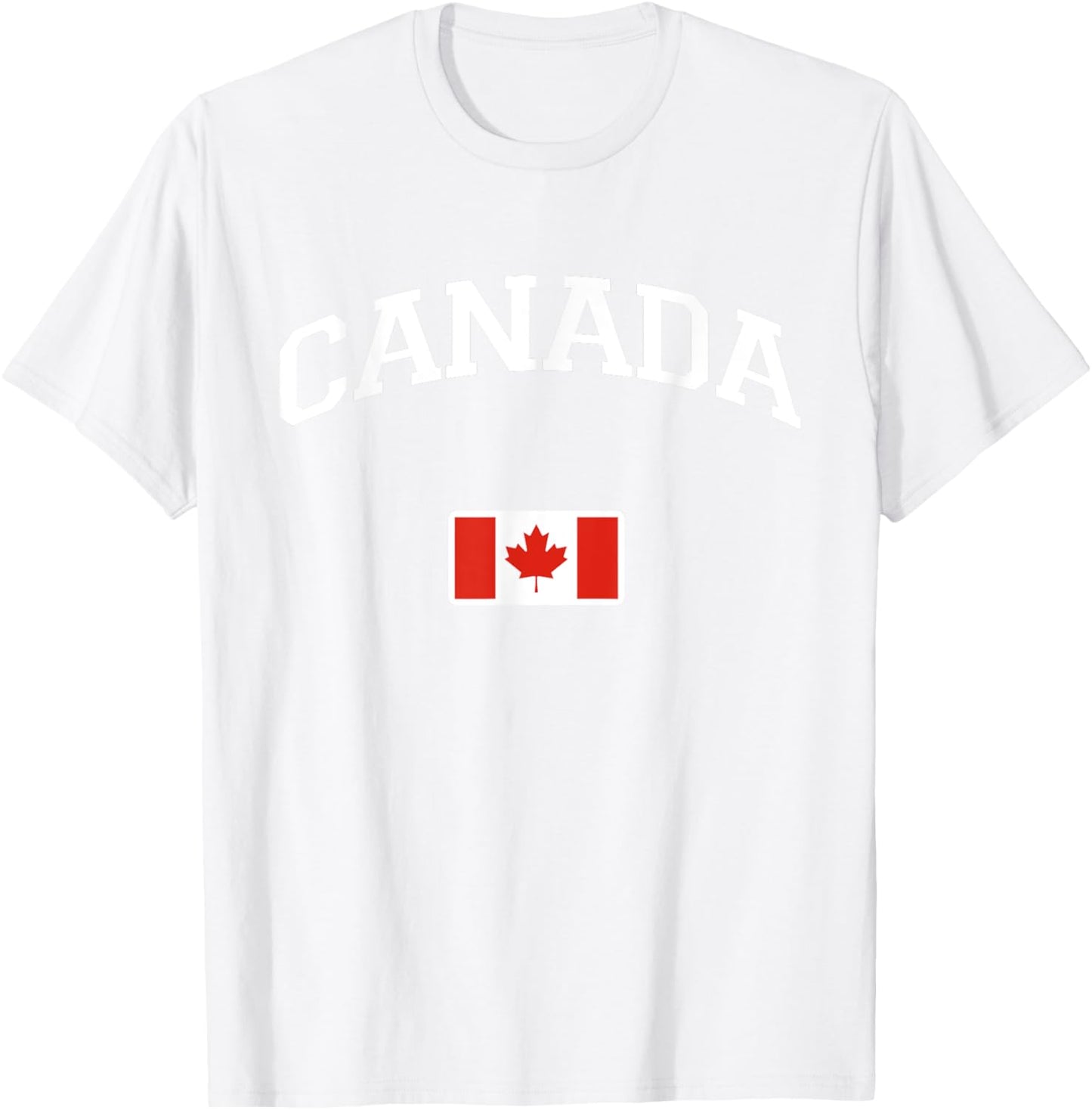 Kanada Trikot | Flagge Kanada | Fanausrüstung T-Shirt - T-Shirt | White