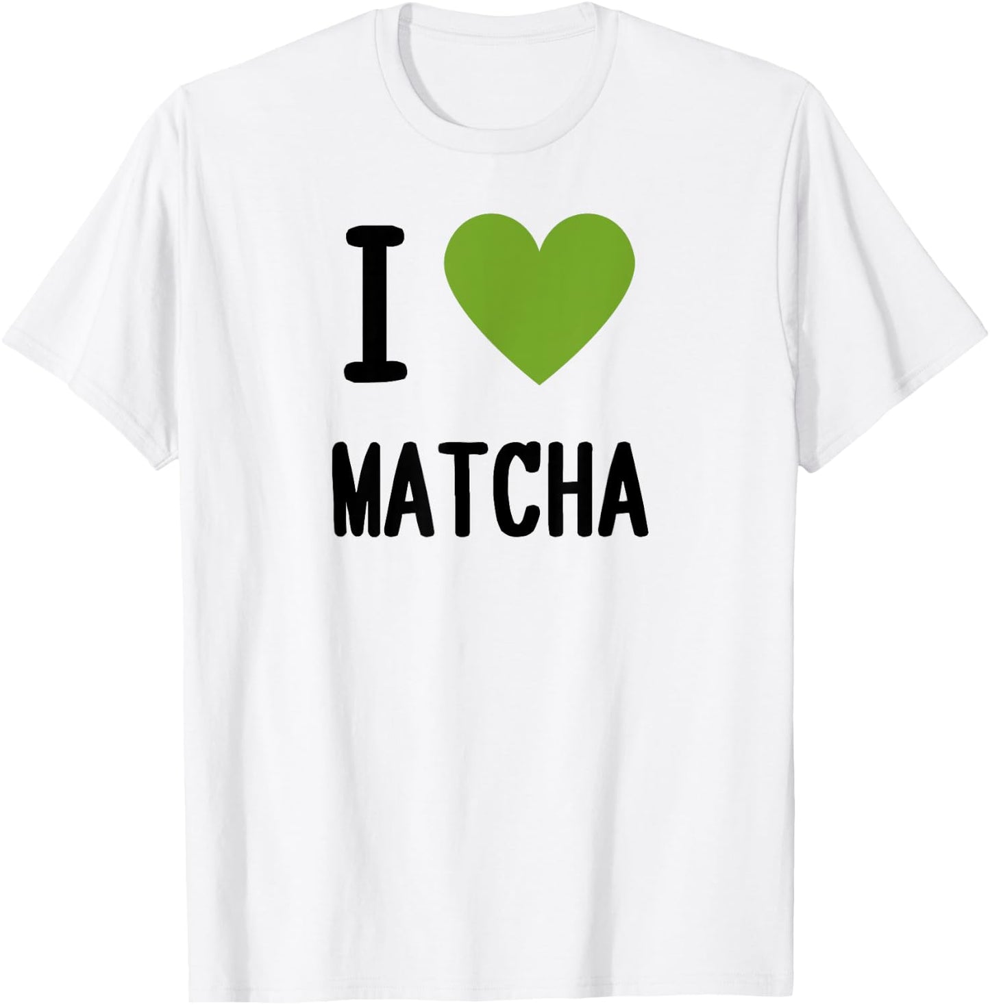 I Heart / I Love Matcha T-Shirt - T-Shirt | White