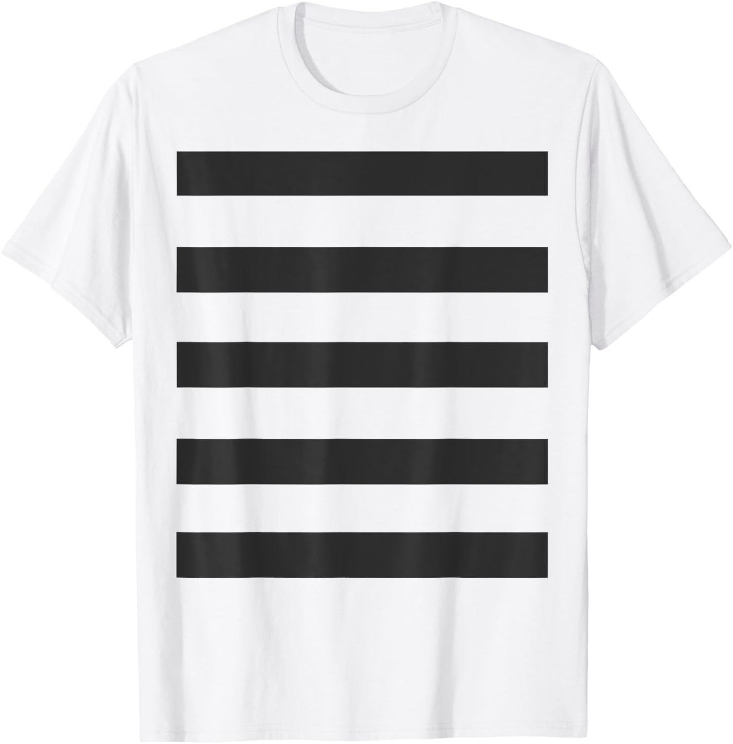 Bee Stripes Halloween Costume Yellow with Black Stripes T-Shirt - T-Shirt | White