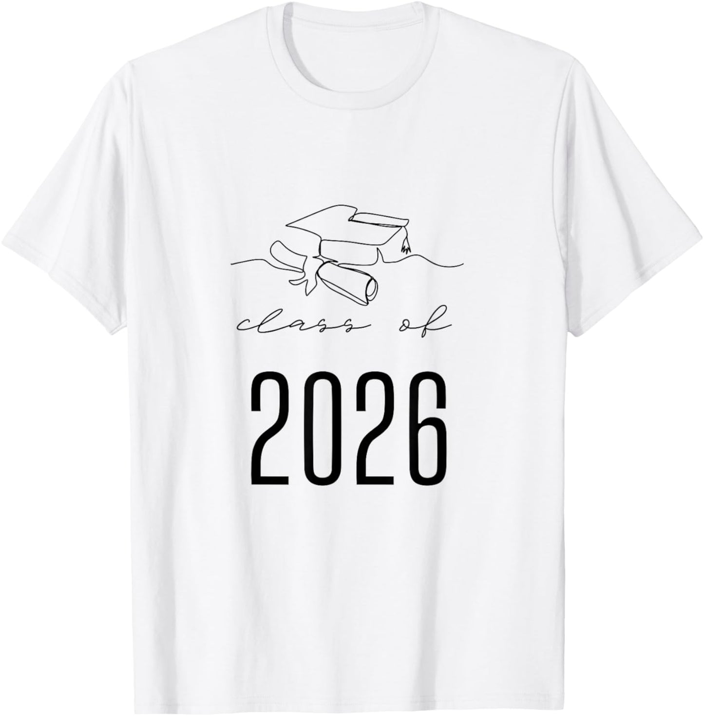Graduation Class of 2026 Gift Student Celebration 2026 T-Shirt - T-Shirt | White