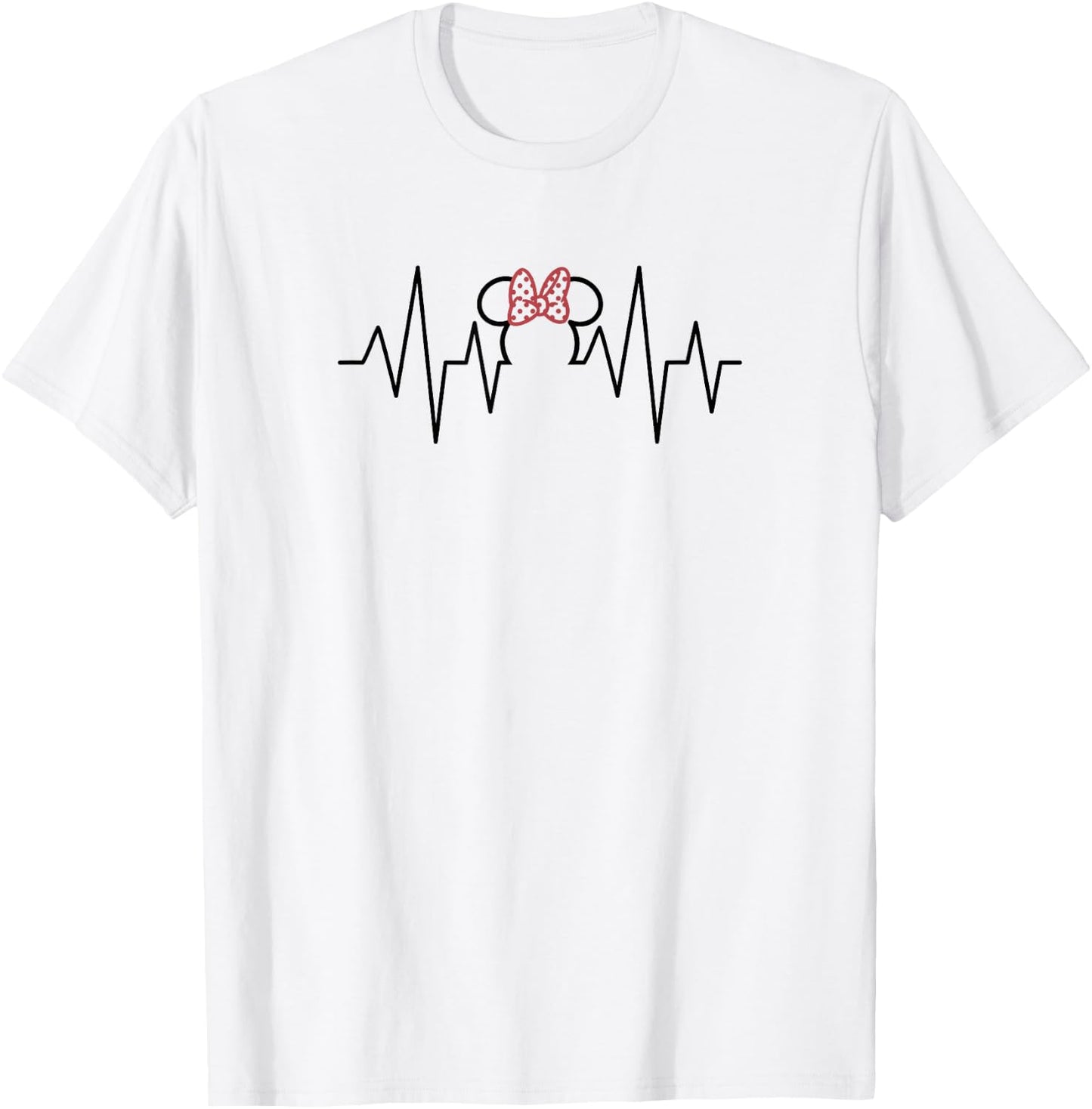 Disney Nurse's Day Minnie Mouse Heartline T-Shirt - T-Shirt | White