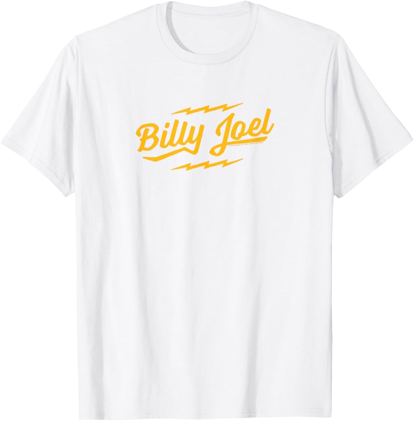 Billy Joel - Big Shot (Yellow) T-Shirt - T-Shirt | White