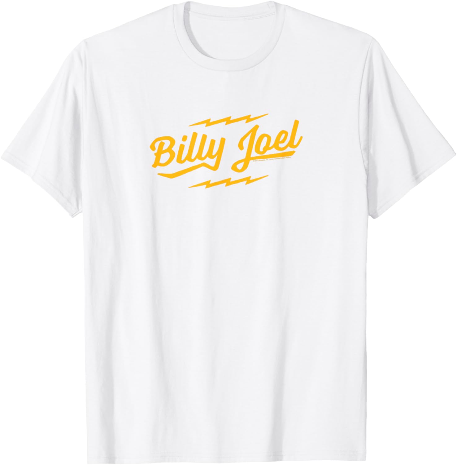 Billy Joel - Big Shot (Yellow) T-Shirt - T-Shirt | White