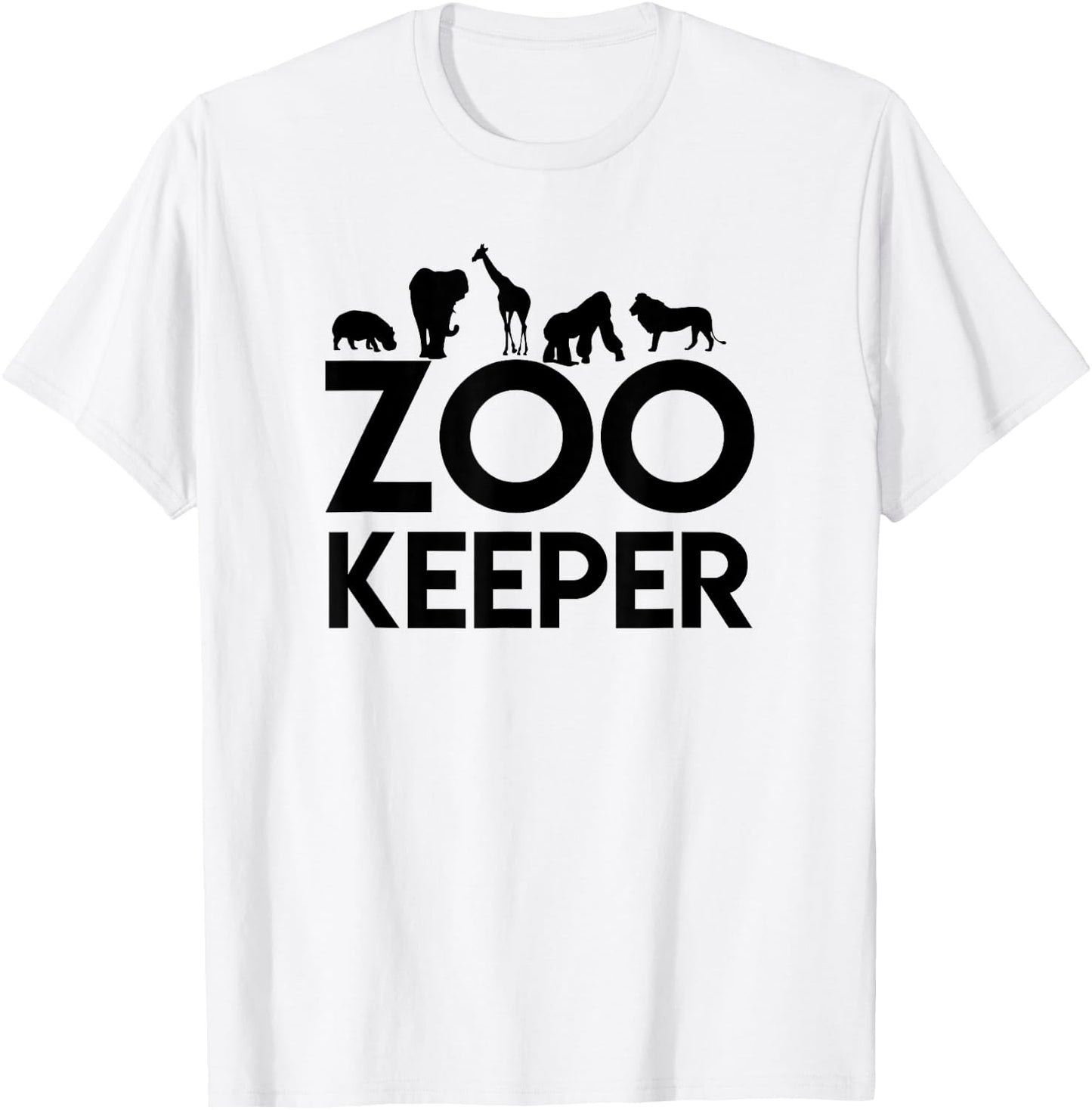 Zookeeper - Zookeeper Gift Animal Lover Zookeeper Outfit T-Shirt - T-Shirt | White