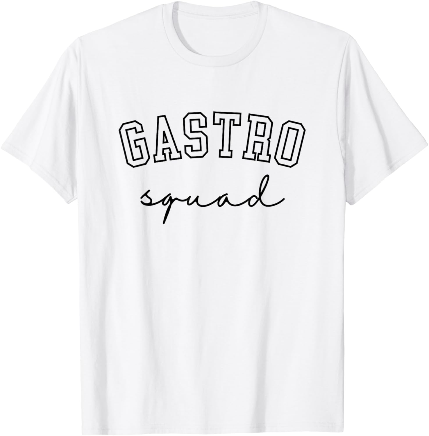 Gastro Squad Nurse Gastroenterology Endoscopy Endo Colon T-Shirt - T-Shirt | White