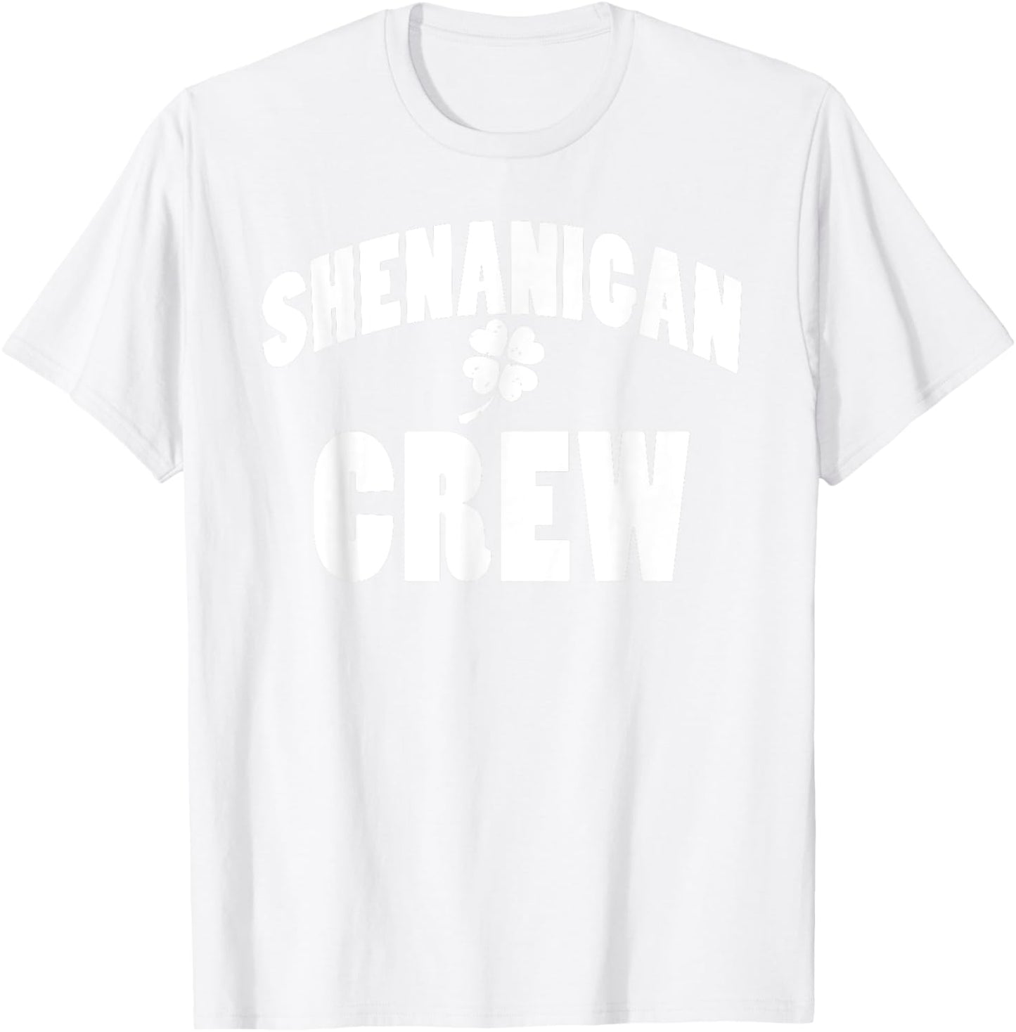 Funny Shenanigan Crew festive this St. Patrick's Day cool T-Shirt - T-Shirt | White