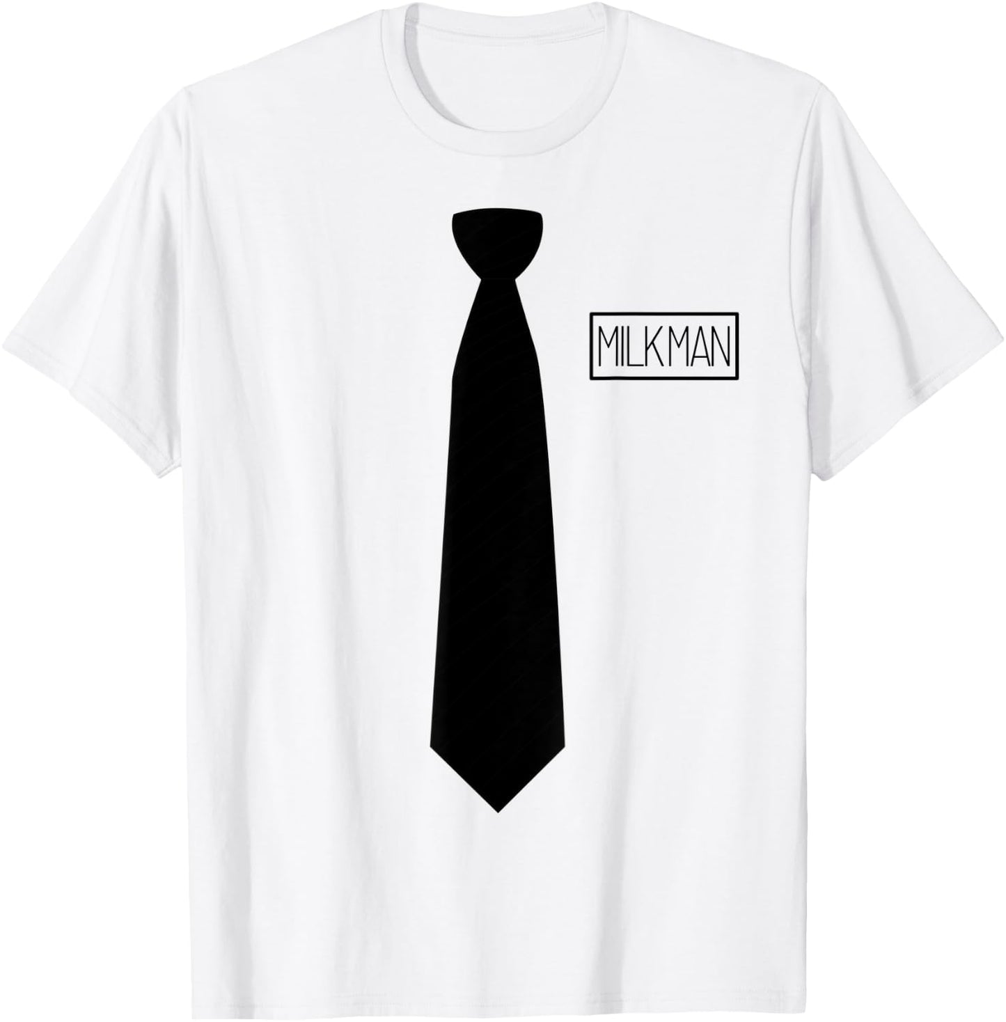Milk Man Costume Halloween Costume Milk Man T-Shirt - T-Shirt | White