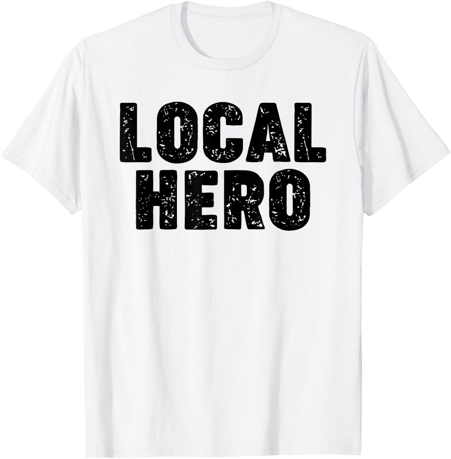 Local Hero T-Shirt - T-Shirt | White