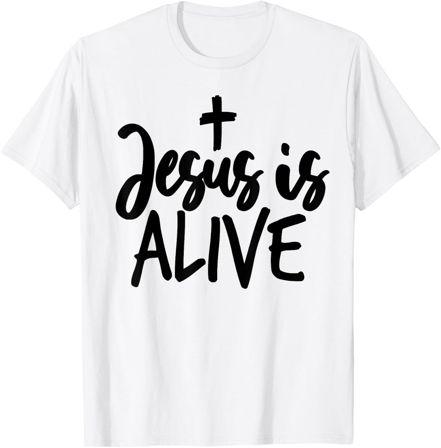 Jesus Is Alive Bible Pride Men T-Shirt - T-Shirt | White