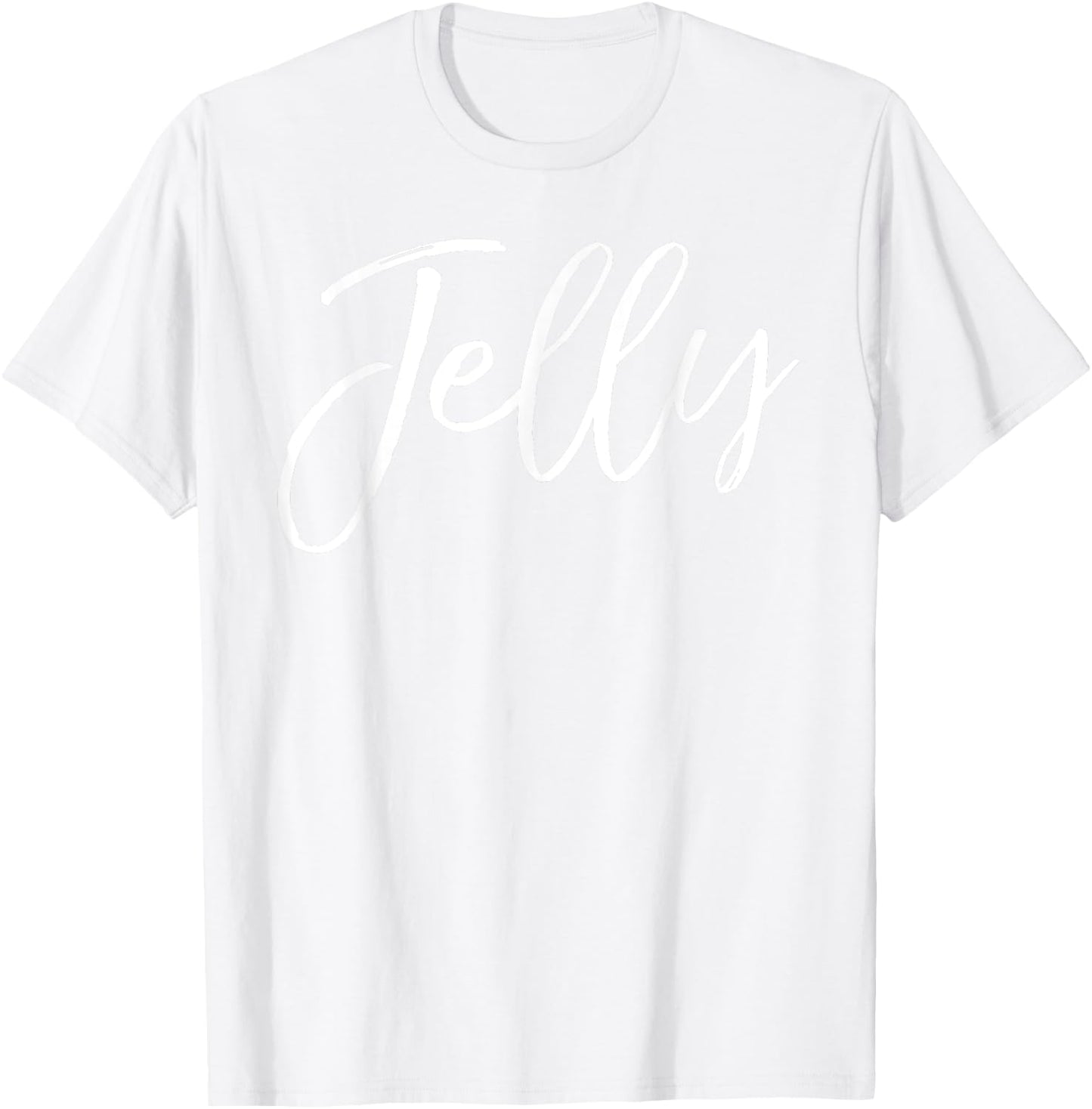 Jelly Shirt Funny Matching PBJ Peanut Butter Couples Costume T-Shirt - T-Shirt | White