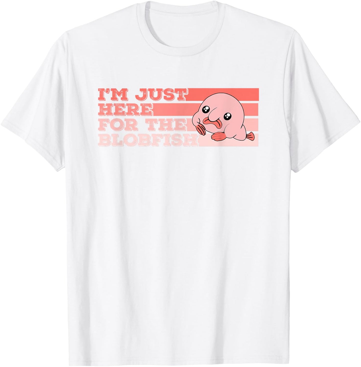 Blob Fish Blobfish T-Shirt - T-Shirt | White