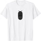 The Curious Texan Minimalist Roly Poly , Small, Grey T-Shirt - T-Shirt | White