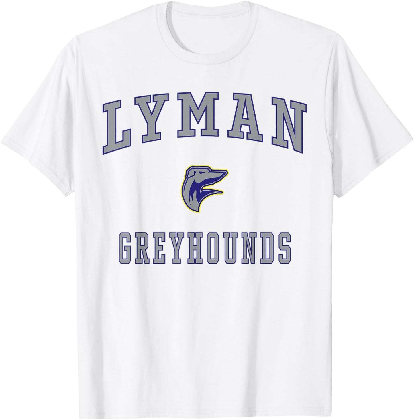 Lyman High School Greyhounds T-Shirt - T-Shirt | White