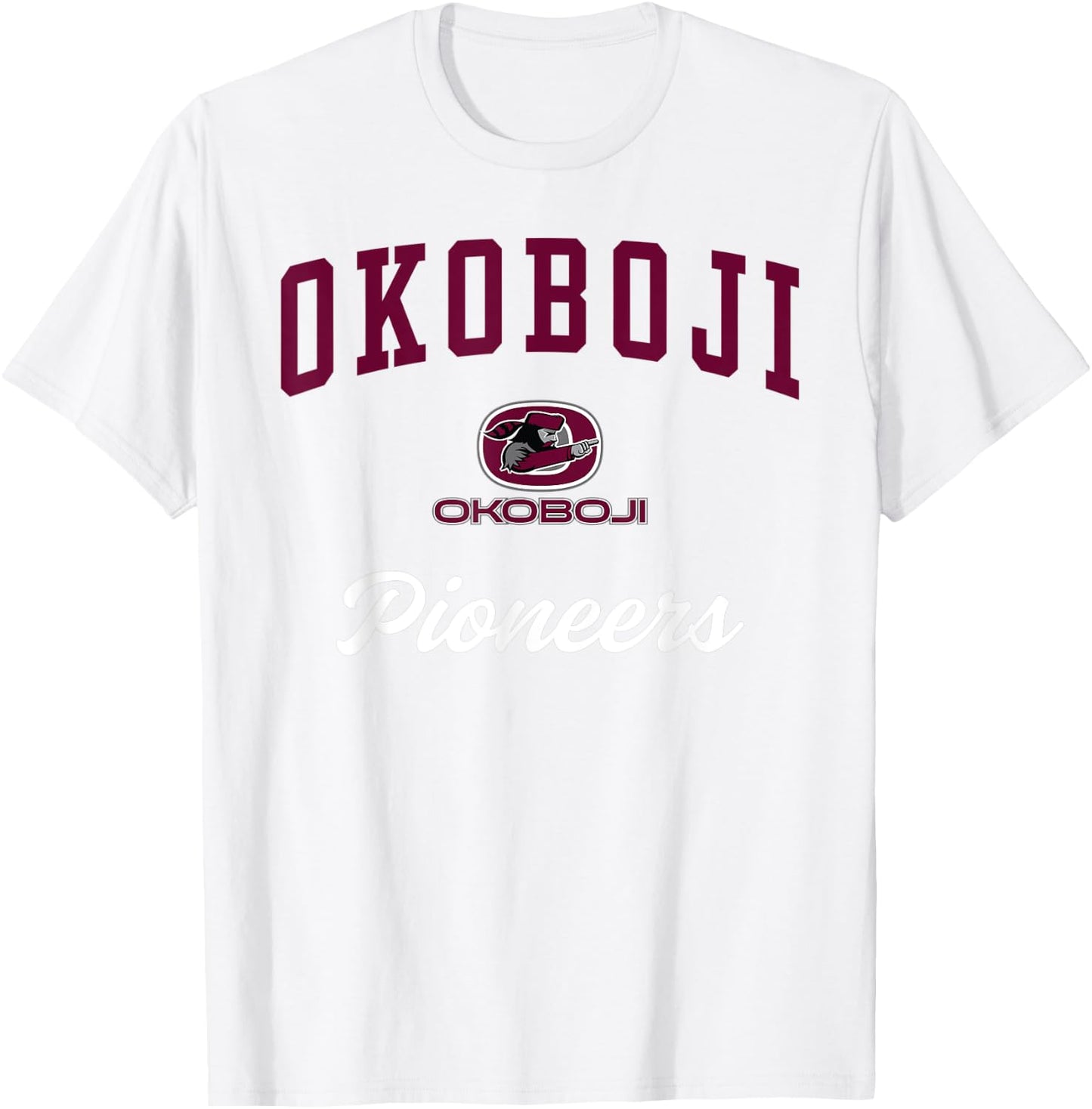 Okoboji School Pioneers T-Shirt - T-Shirt | White