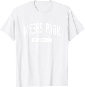 Myers Park High School HS Charlotte NC Varsity Sports T-Shirt - T-Shirt | White