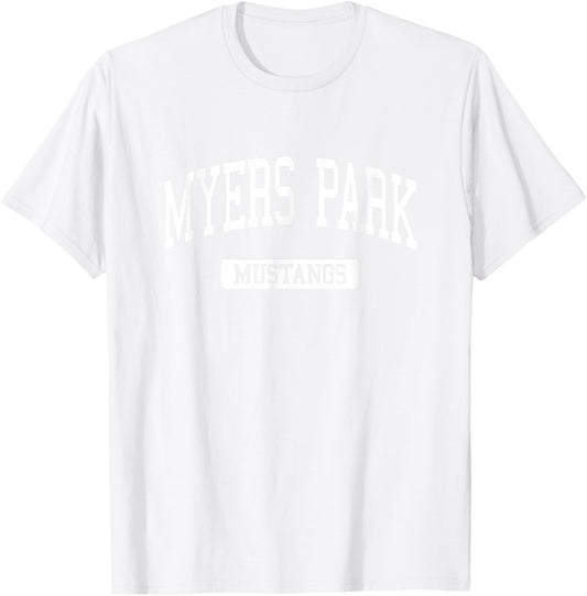 Myers Park High School HS Charlotte NC Varsity Sports T-Shirt - T-Shirt | White
