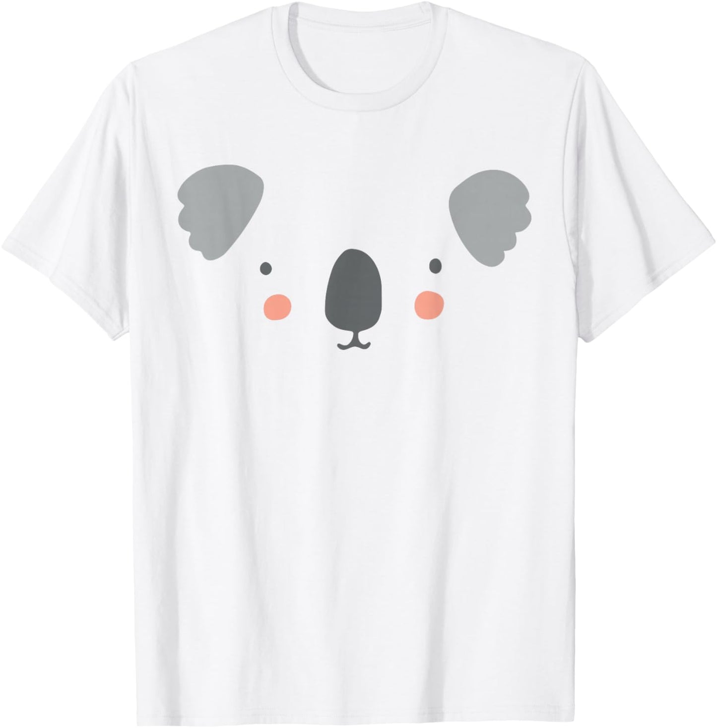 Cute Koala Face Halloween Costume T-Shirt - T-Shirt | White