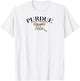 Purdue Boilermakers Bow Arch Officially Licensed T-Shirt - T-Shirt | White