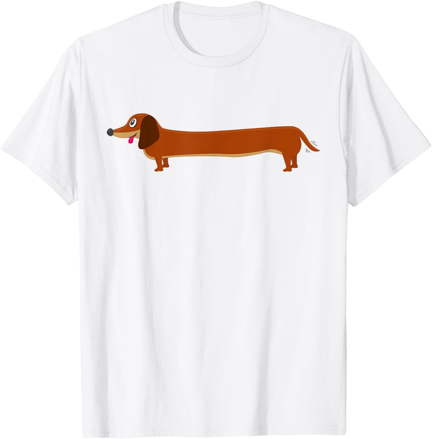 Sausage dog T-Shirt - T-Shirt | White