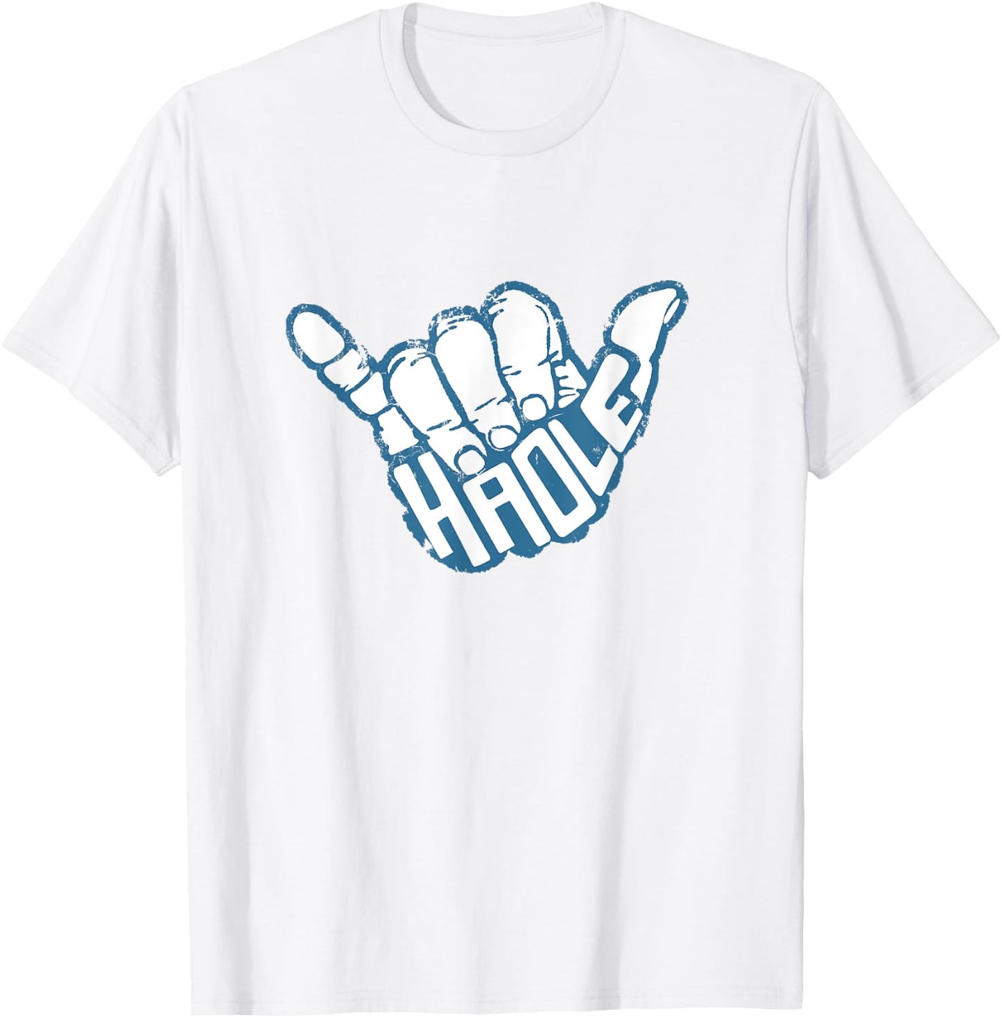 Hawaiian Haole Surf Hawaii Maui Aloha T-Shirt - T-Shirt | White