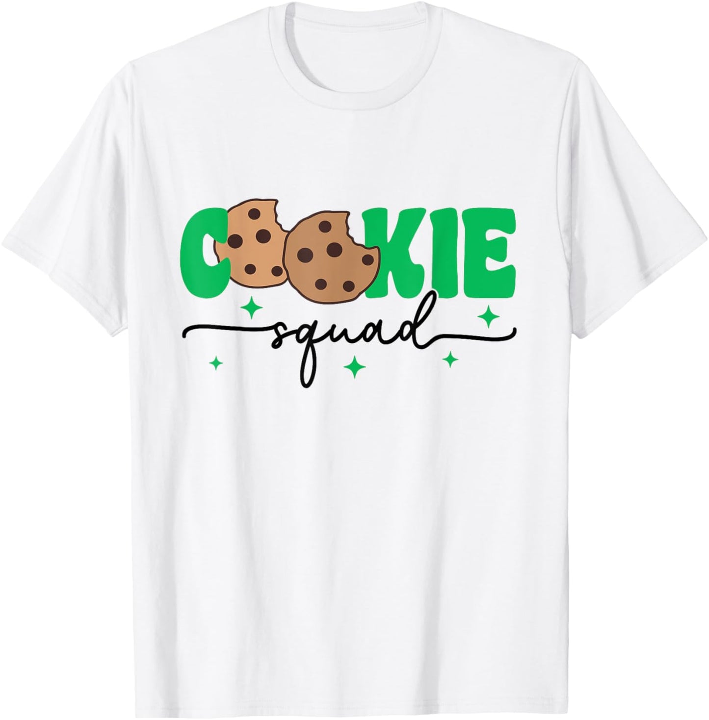 Scout Cookie Squad Selling Cookie Girl Leader Scouting lover T-Shirt - T-Shirt | White
