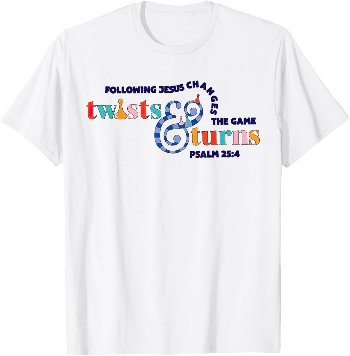 Twists And Turns VBS 2023 Vibes T-Shirt - T-Shirt | White