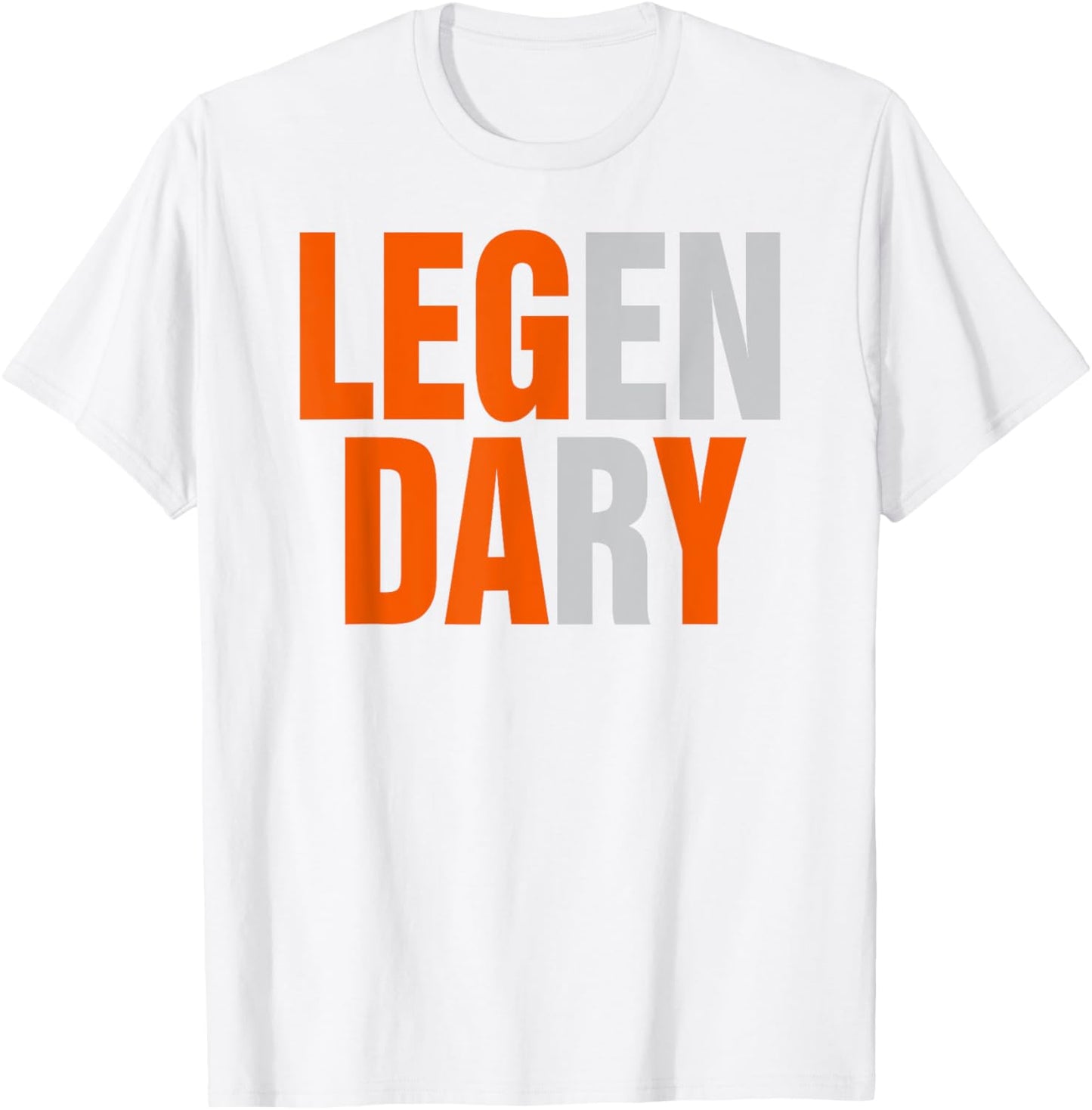 Legendary Leg Day I Workout Training Sweat T-Shirt - T-Shirt | White