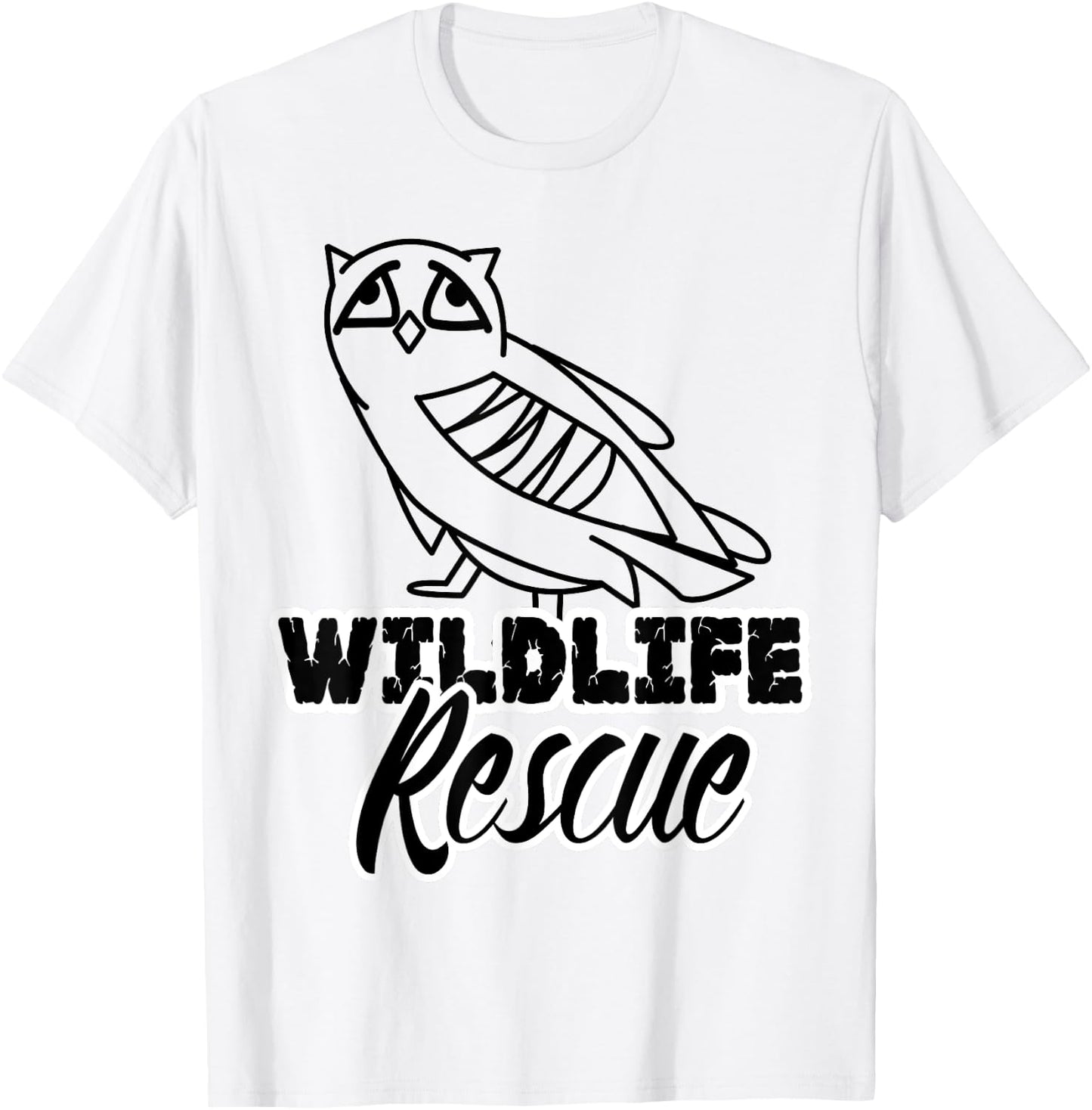 WILDLIFE ANIMAL RESCUE | Animal rights Shirt T-Shirt - T-Shirt | White