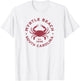 Myrtle Beach South Carolina Blue Crab Vacation Souvenir T-Shirt - T-Shirt | White