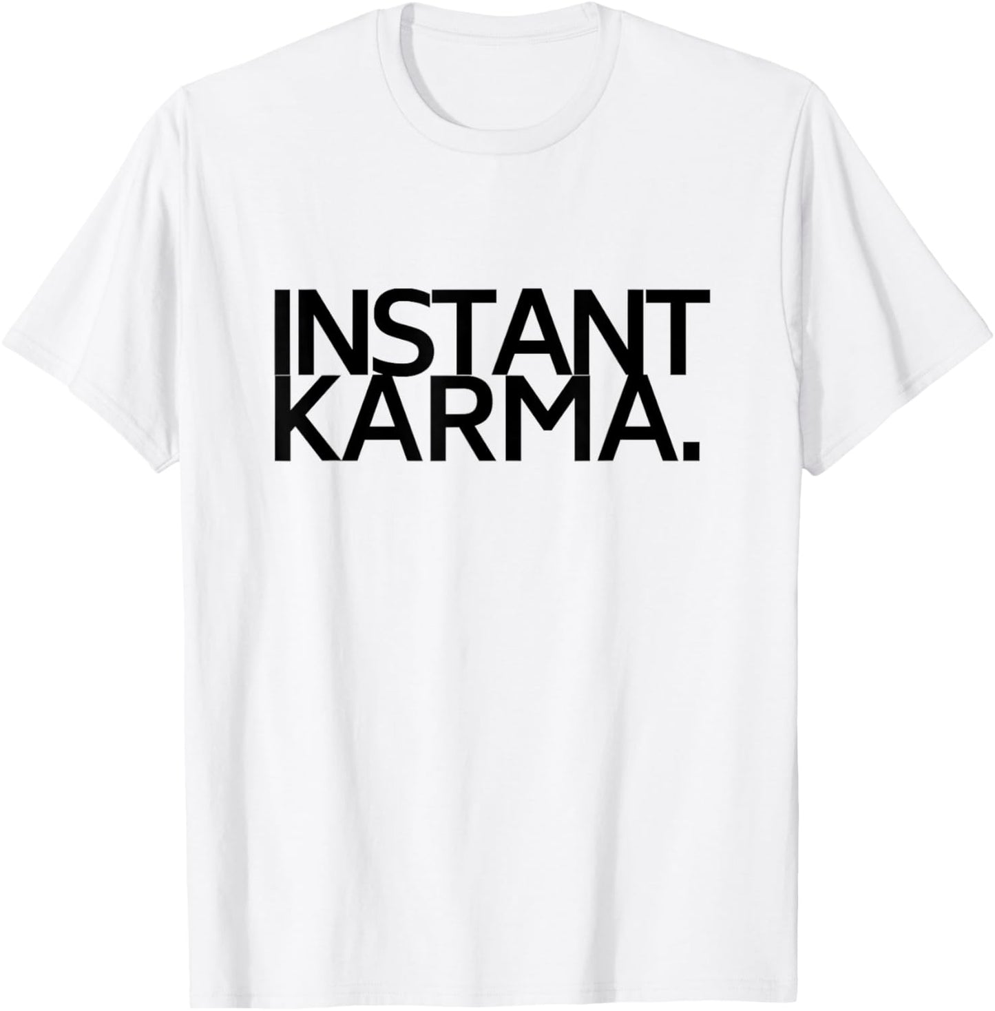 INSTANT KARMA Hemdbluse T-Shirt - T-Shirt | White