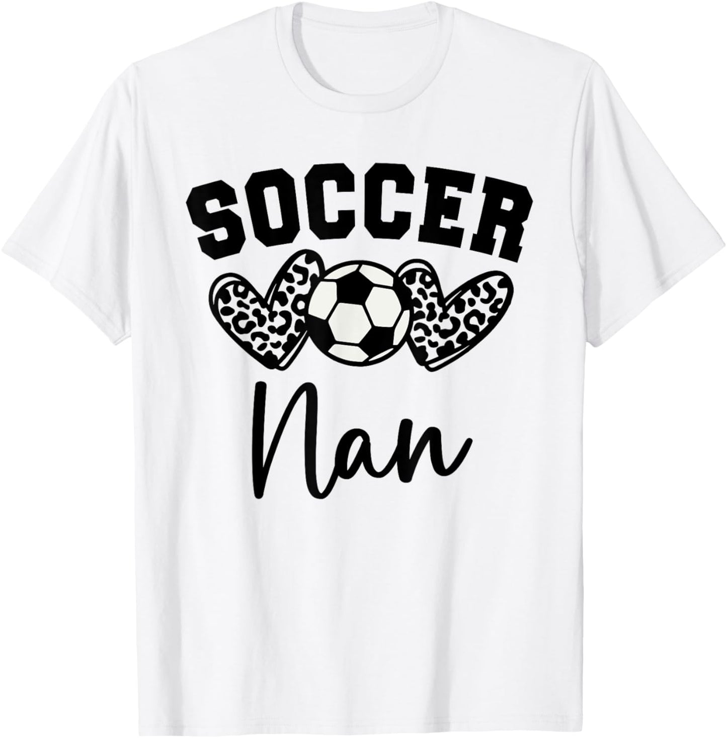 Soccer Nan Matching Family Soccer T-Shirt - T-Shirt | White