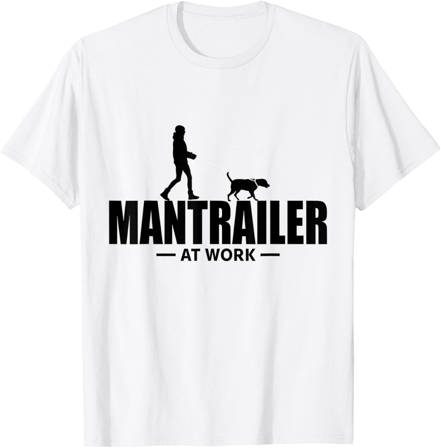 Mantrailing Warnweste T-Shirt - T-Shirt | White