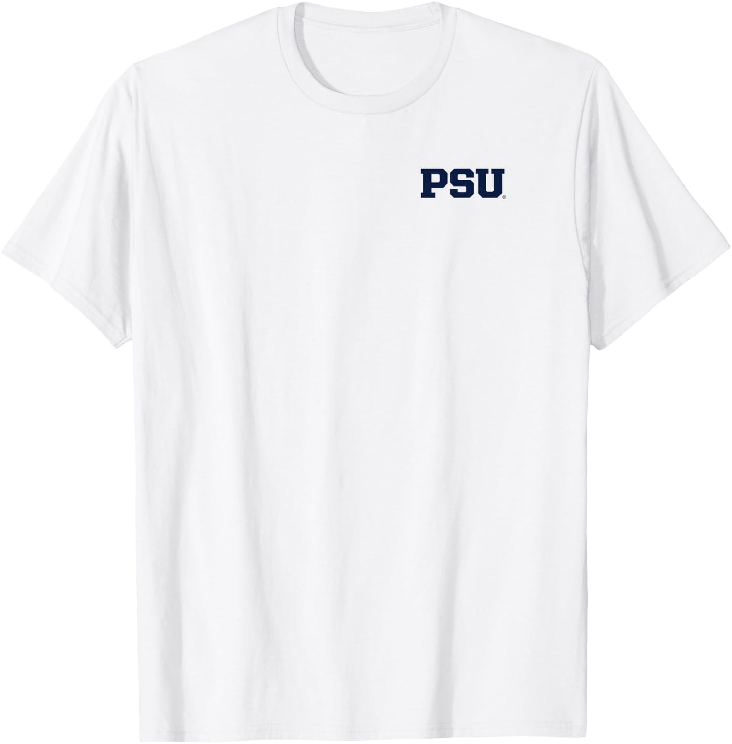 Penn State Nittany Lions Football Helmet Front/Back White T-Shirt - T-Shirt | White