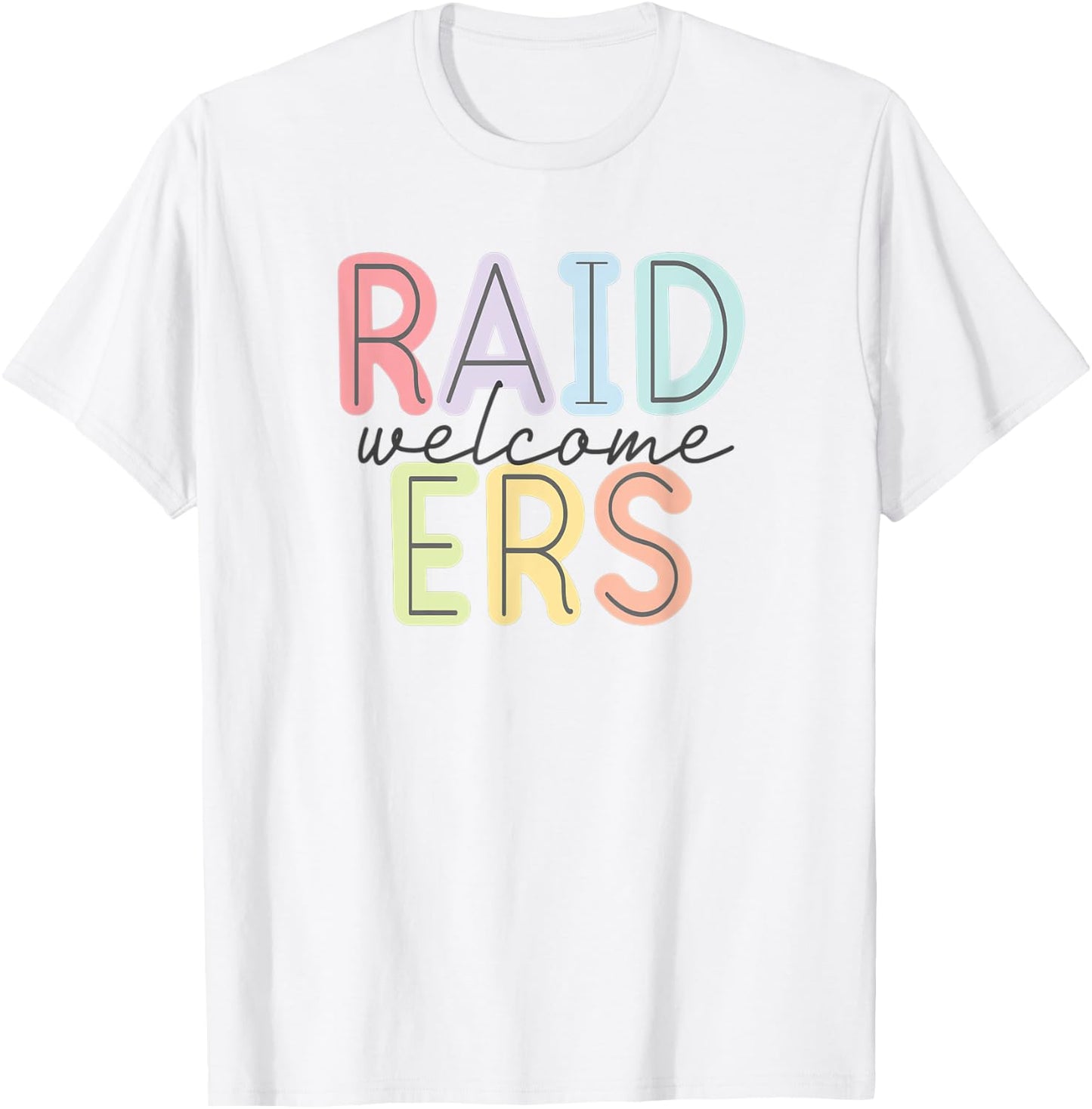 Welcome Fans and Family T-Shirt - T-Shirt | White