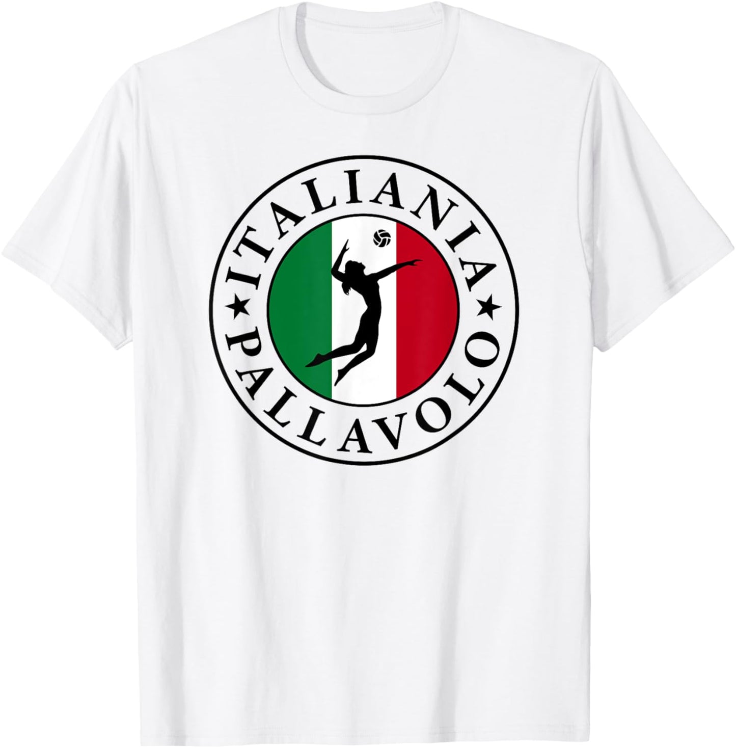 Italian Volleyball T-Shirt - T-Shirt | White