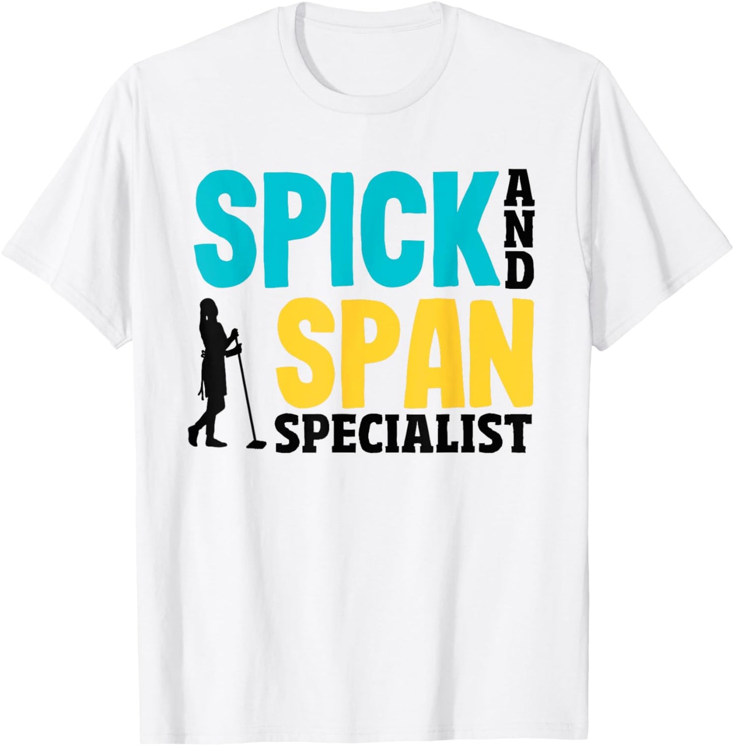 Spick and Span Specialist Clean Team T-Shirt - T-Shirt | White