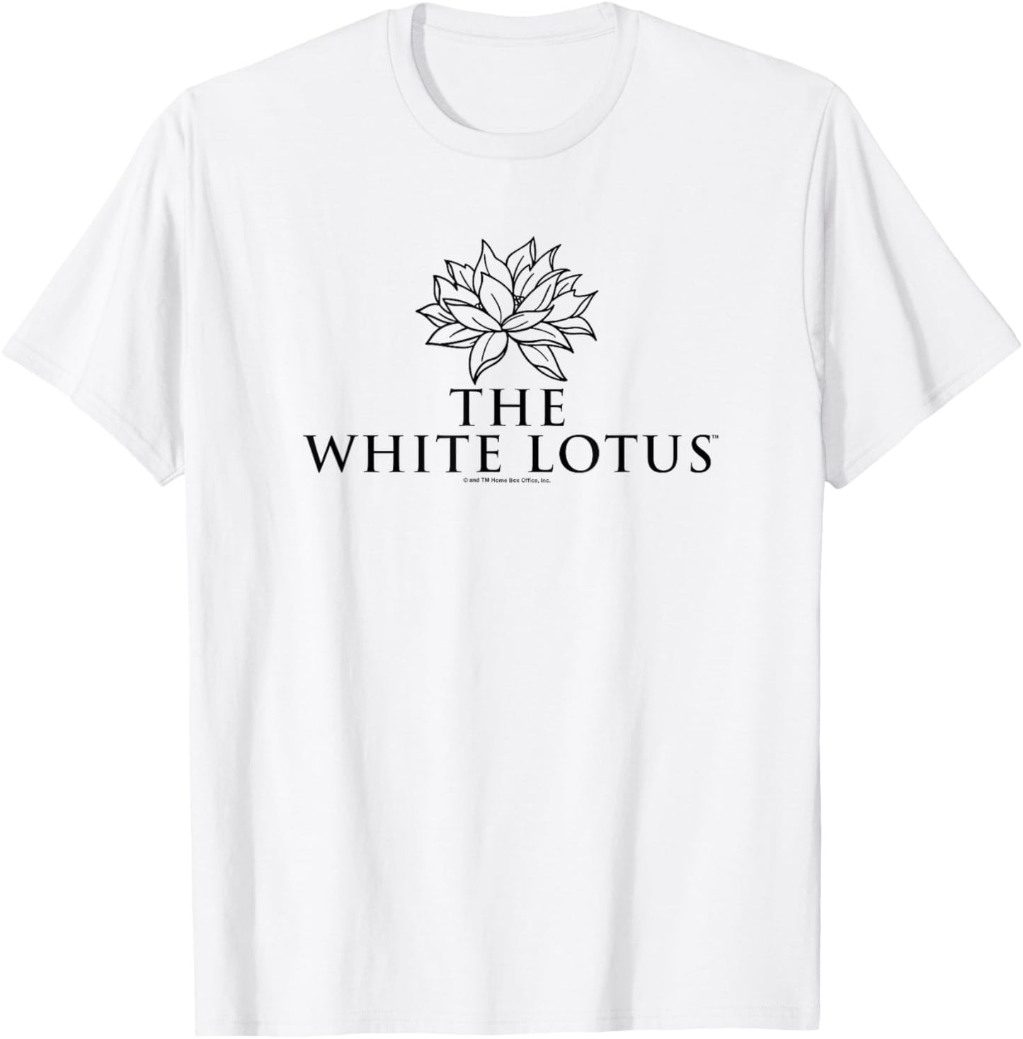 Stacked Logo Lights T-Shirt - T-Shirt | White