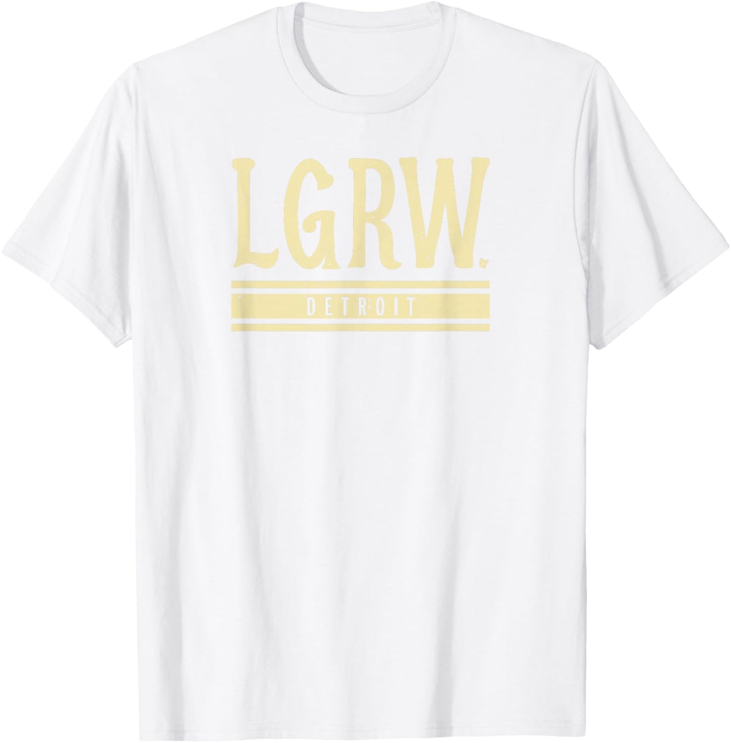 LGRW - Detroit Hockey T-Shirt - T-Shirt | White