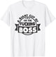 A Giant Cup of im the fucking Boss T-Shirt - T-Shirt | White