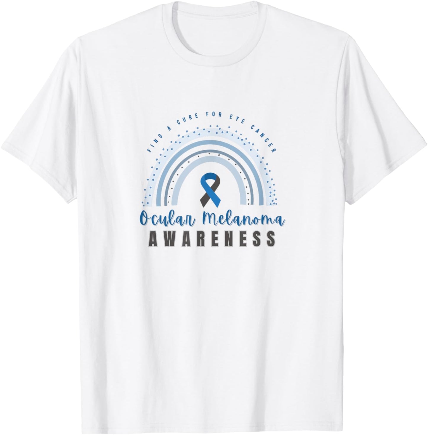 Ocular Melanoma Awareness T-Shirt - T-Shirt | White